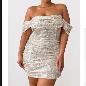 Pretty Little Thing Plus Bodycon Dress